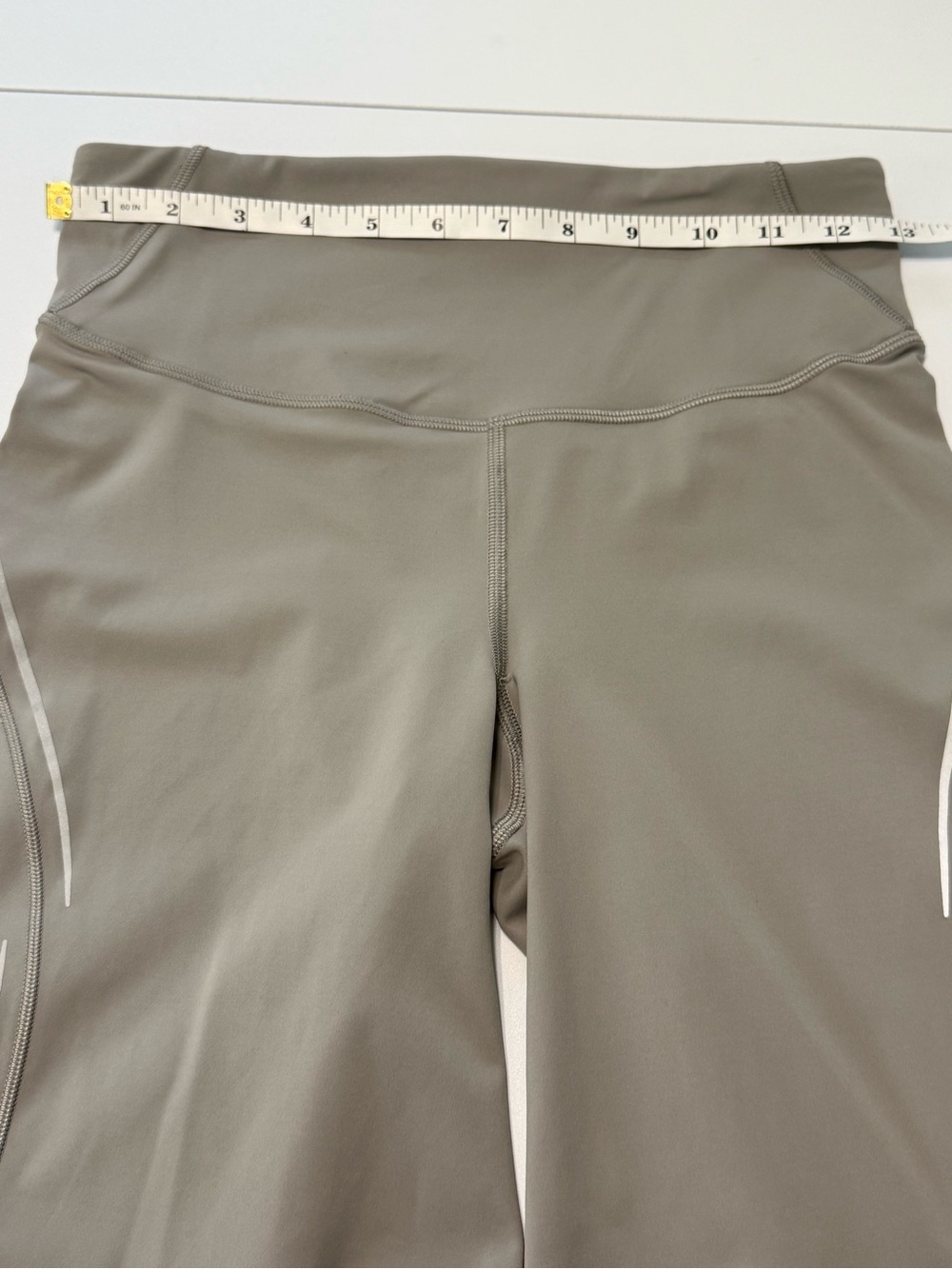 lululemon Base Pace High Rise Reflective Shorts 8” Athletic Gray Size 6 - Picture 8 of 13
